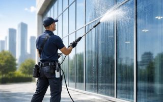 nettoyeur-facade-moderne-equipement-gratte-ciel