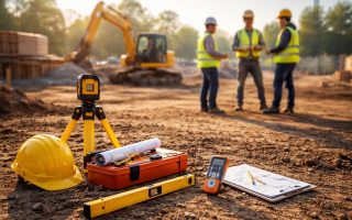 chantier-outils-ouvriers-lumiere-matin