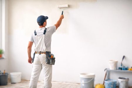 peintre-artisan-rouleau-mur-blanc