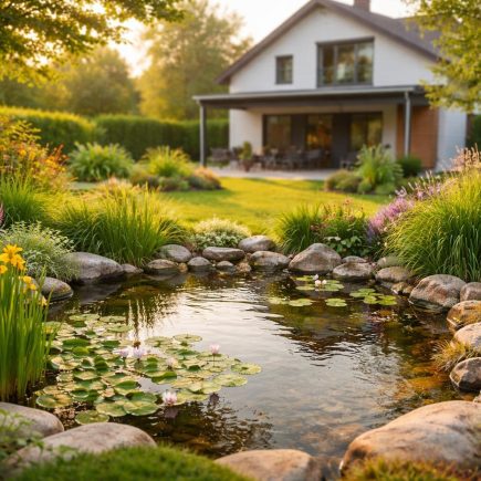 bassin-retention-plantes-maison-floue