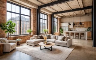loft-spacieux-briques-poutres-metal