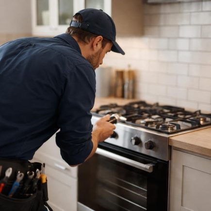 plombier-cuisiniere-cuisine-moderne-lumiere-naturelle