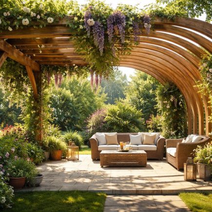 pergola-bois-plantes-grimpantes-sereine