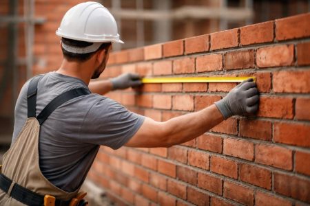 macon-mur-briques-construction-mesuration