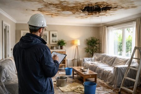 sejour-plafond-endommage-professionnel-notes
