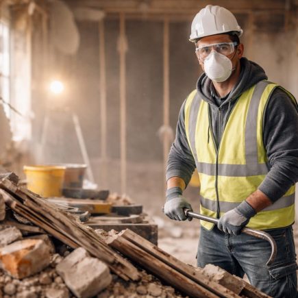 travailleur-masque-renovation-materiaux-construction