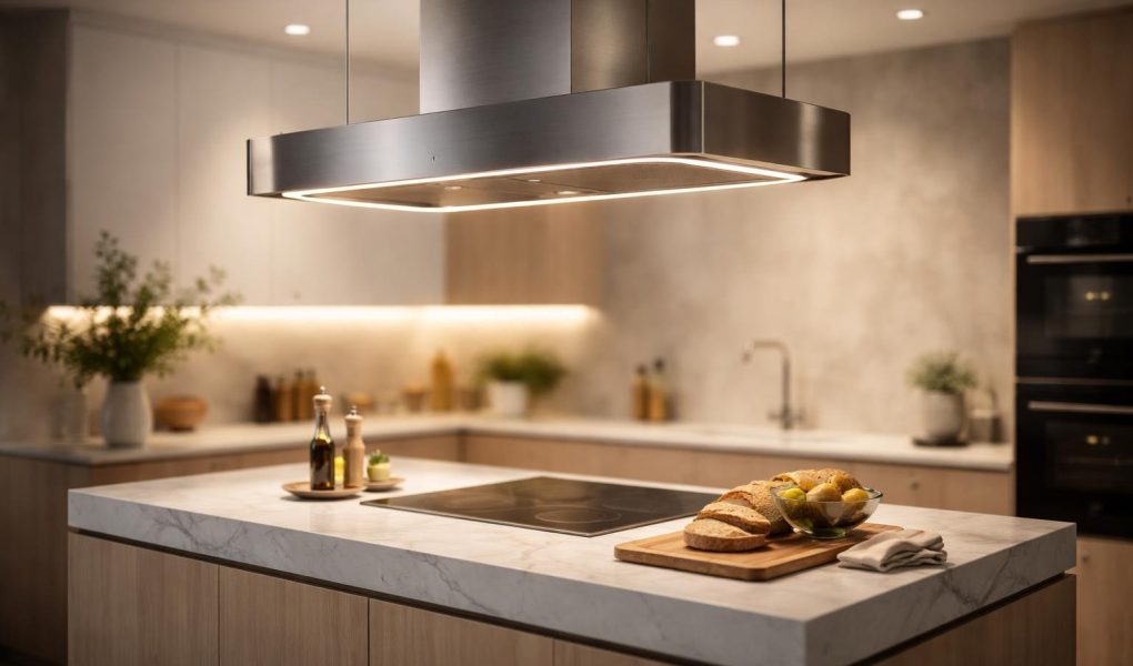 cuisine-moderne-ilot-hotte-elegante