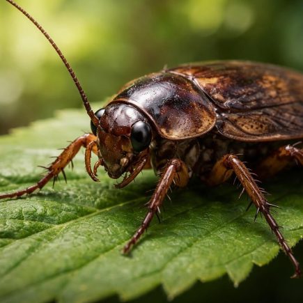 insecte-cafard-feuille-verte-antenne