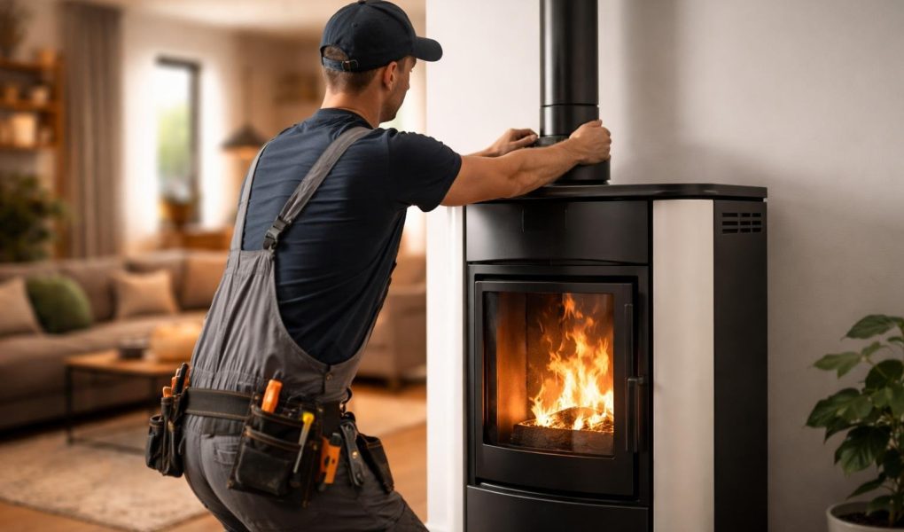 installateur-poele-granules-salon-moderne